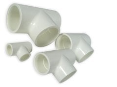 Royal Exclusiv - PVC T-Piece 50 mm White