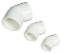 Royal Exclusiv - PVC 45° Elbow 50 mm White