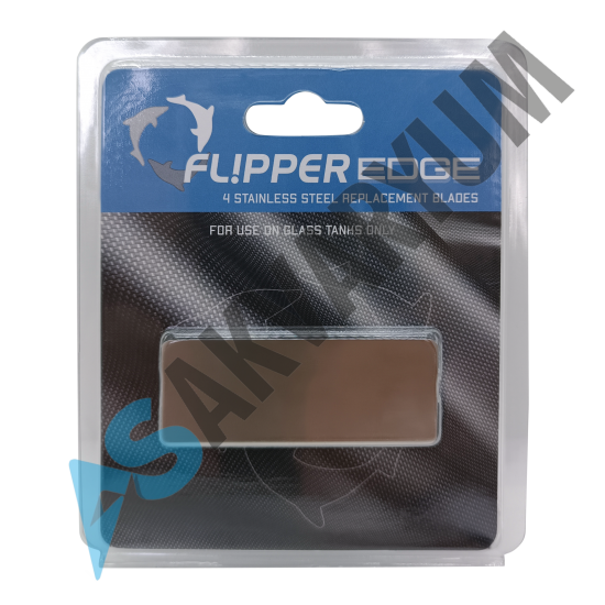 Flipper - Edge - Stainless Steel Blades 4pk