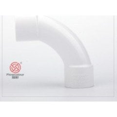 90 Derece Eğimli Dirsek ( Bend Elbow ) - Beyaz