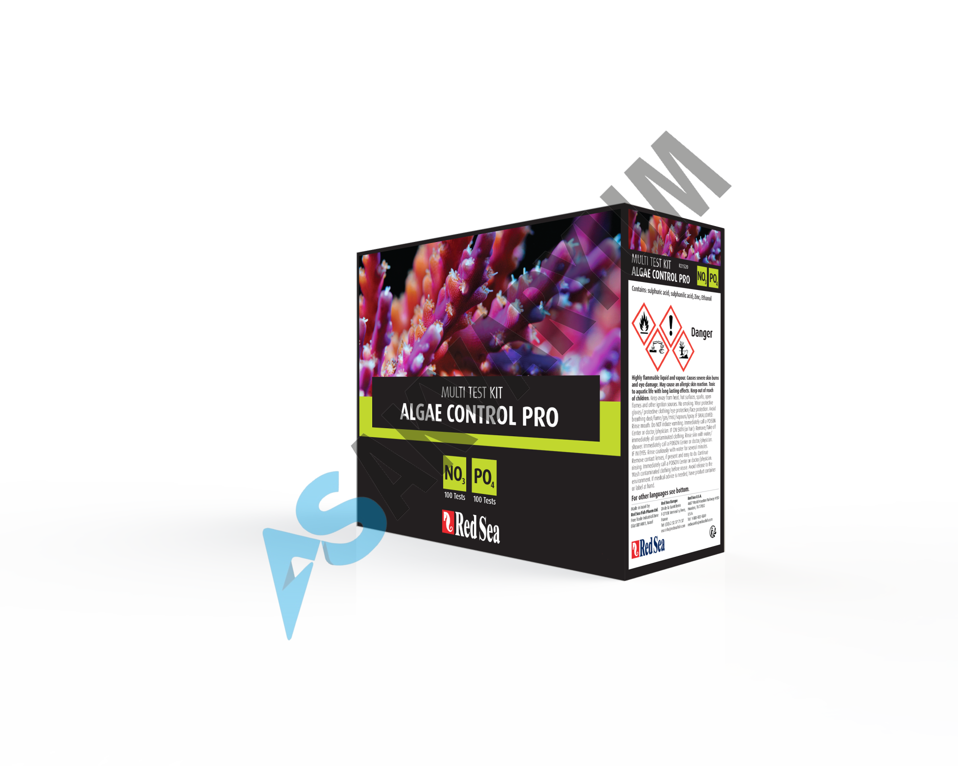 Red Sea Algae Control Pro Multi Test Kit (NO3,PO4)