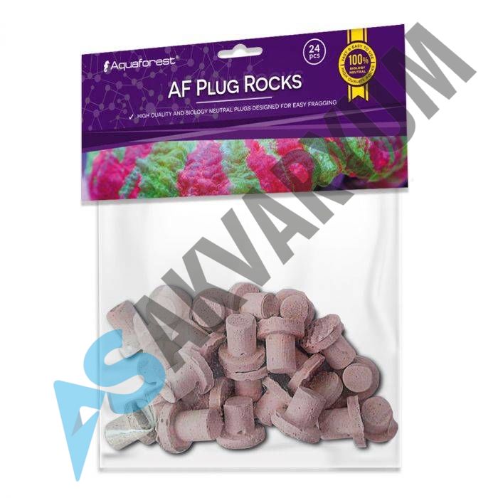 Aquaforest - AF Plug Rocks Purple 24 pcs