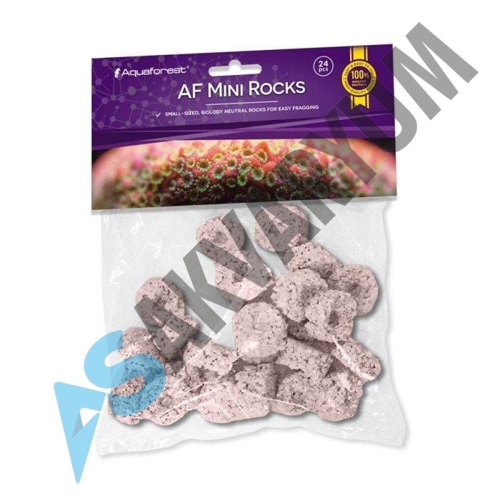 Aquaforest - AF Mini Rocks Purple 24 pcs