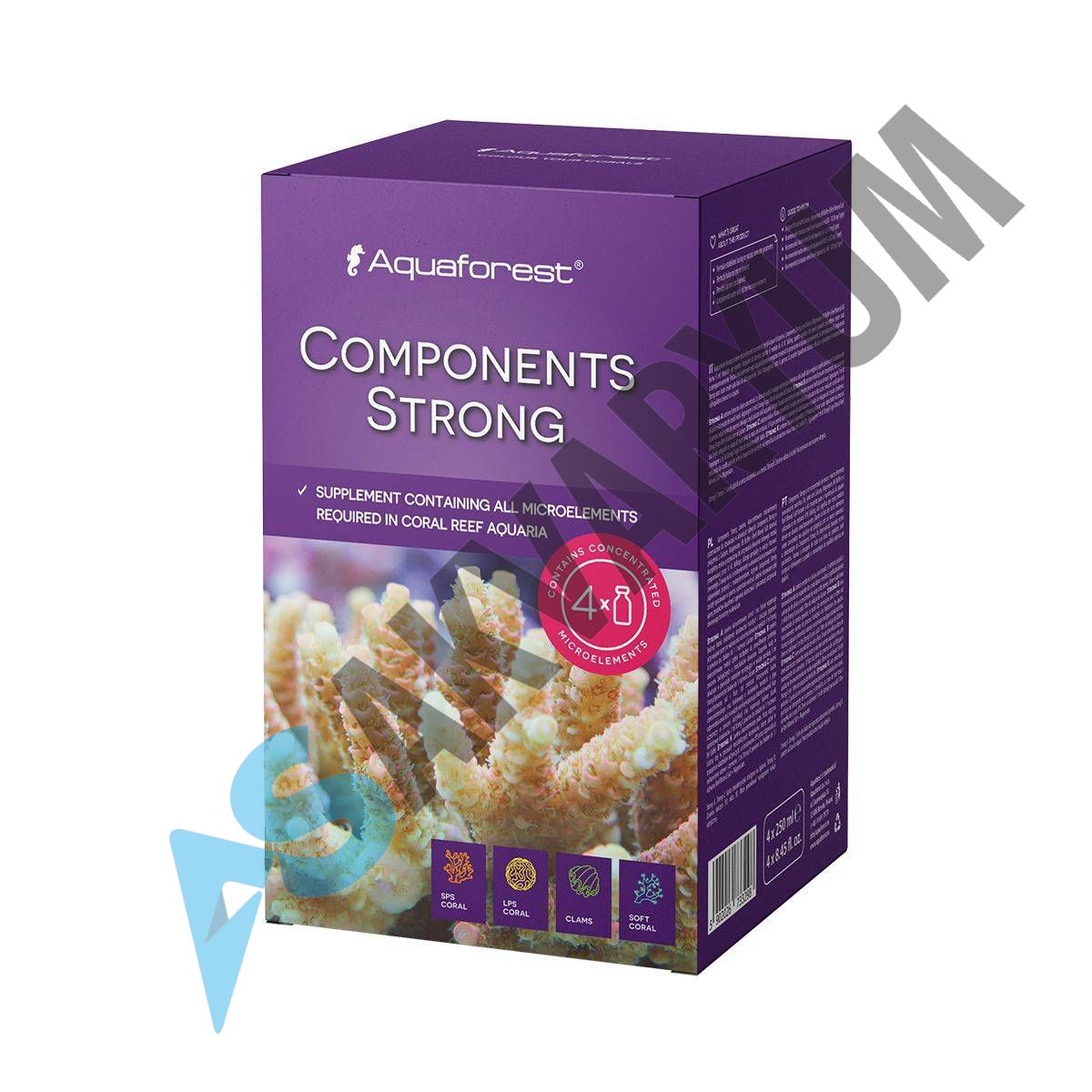 Aquaforest - Components Strong 4 x 250 ml