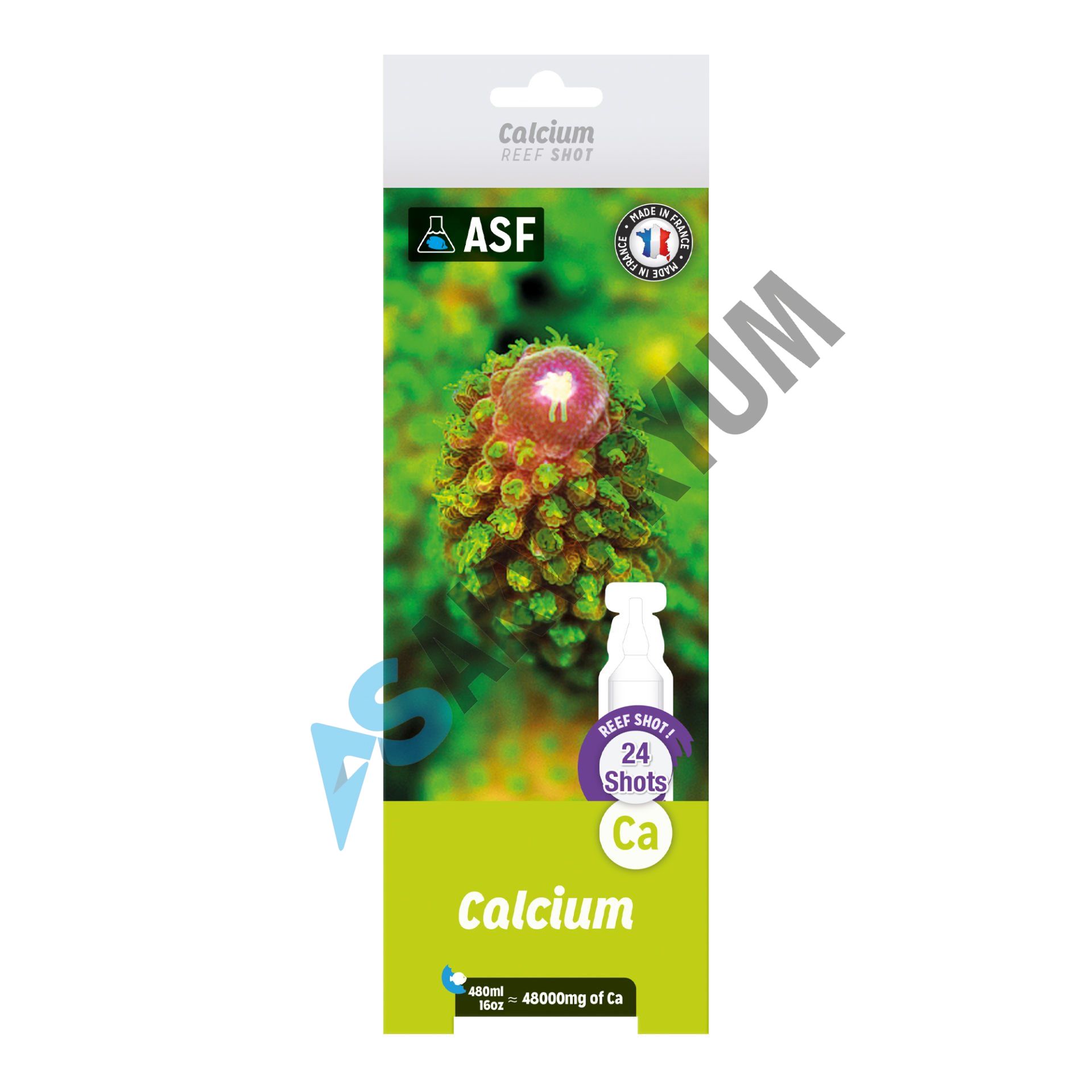 Aquarium Systems - Reef Shot Calcium - 24 x 20ml Shots (480ml)