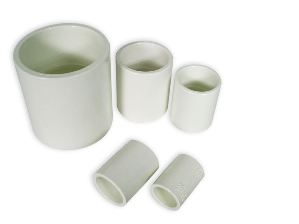 Royal Exclusiv - PVC Pipe Socket / Bushing 40 mm White
